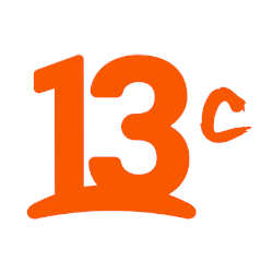 13C