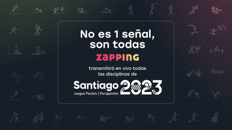 Zapping anuncia que transmitirá todas las disciplinas de los Juegos Santiago 2023