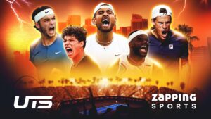 La revolución del tenis llega a Zapping con Ultimate Tennis Showdown