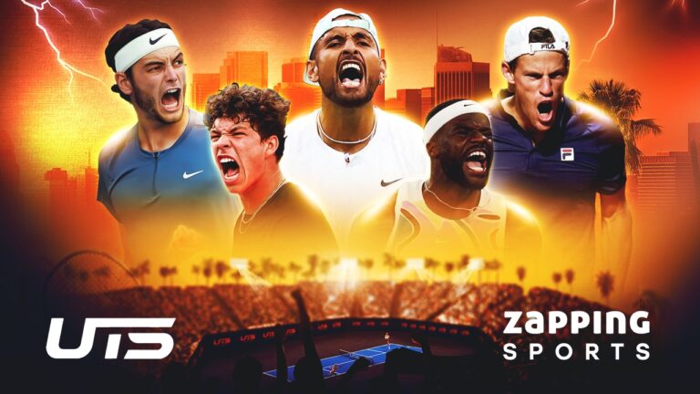 La revolución del tenis llega a Zapping con Ultimate Tennis Showdown