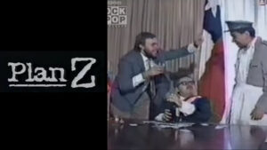 “Vuestros nombres valientes soldados”: El satírico sketch de “Plan Z” que sacó ronchas al CNTV