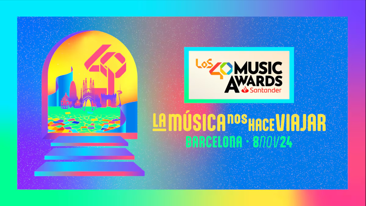 TNT transmitirá desde Barcelona, Los 40 Music Awards Santander 2024