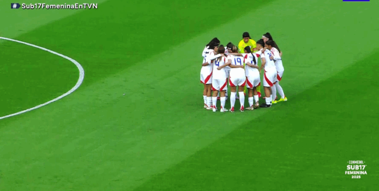 TVN lidera la sintonía con el Sudamericano Sub17 Femenino