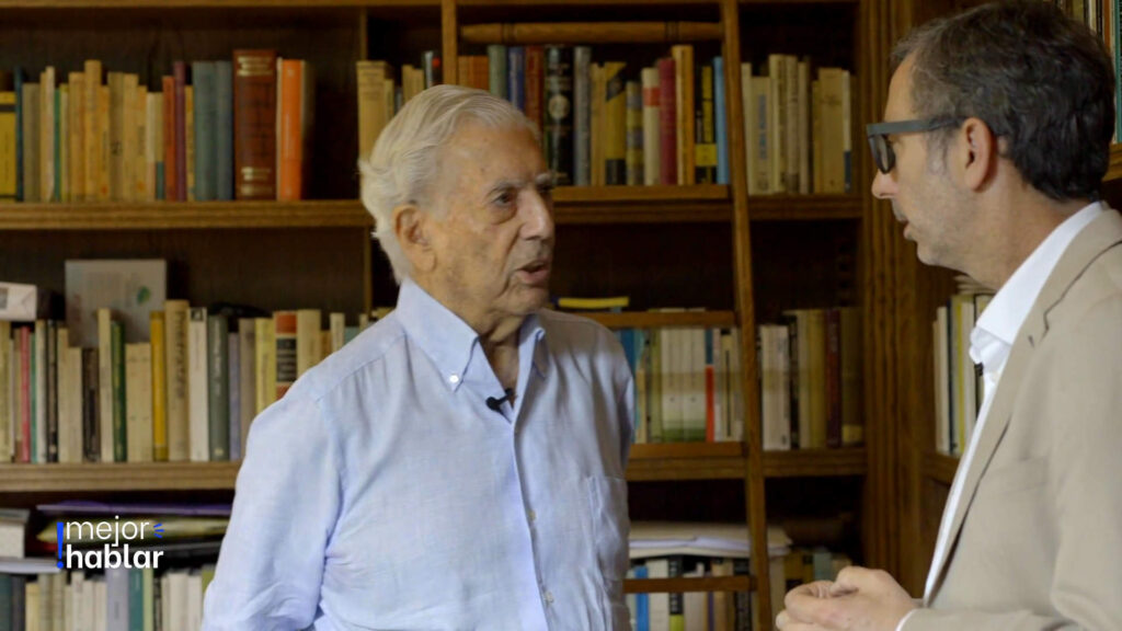 Canal 24 Horas transmitirá esta tarde la entrevista a Mario Vargas Llosa en “Mejor Hablar”