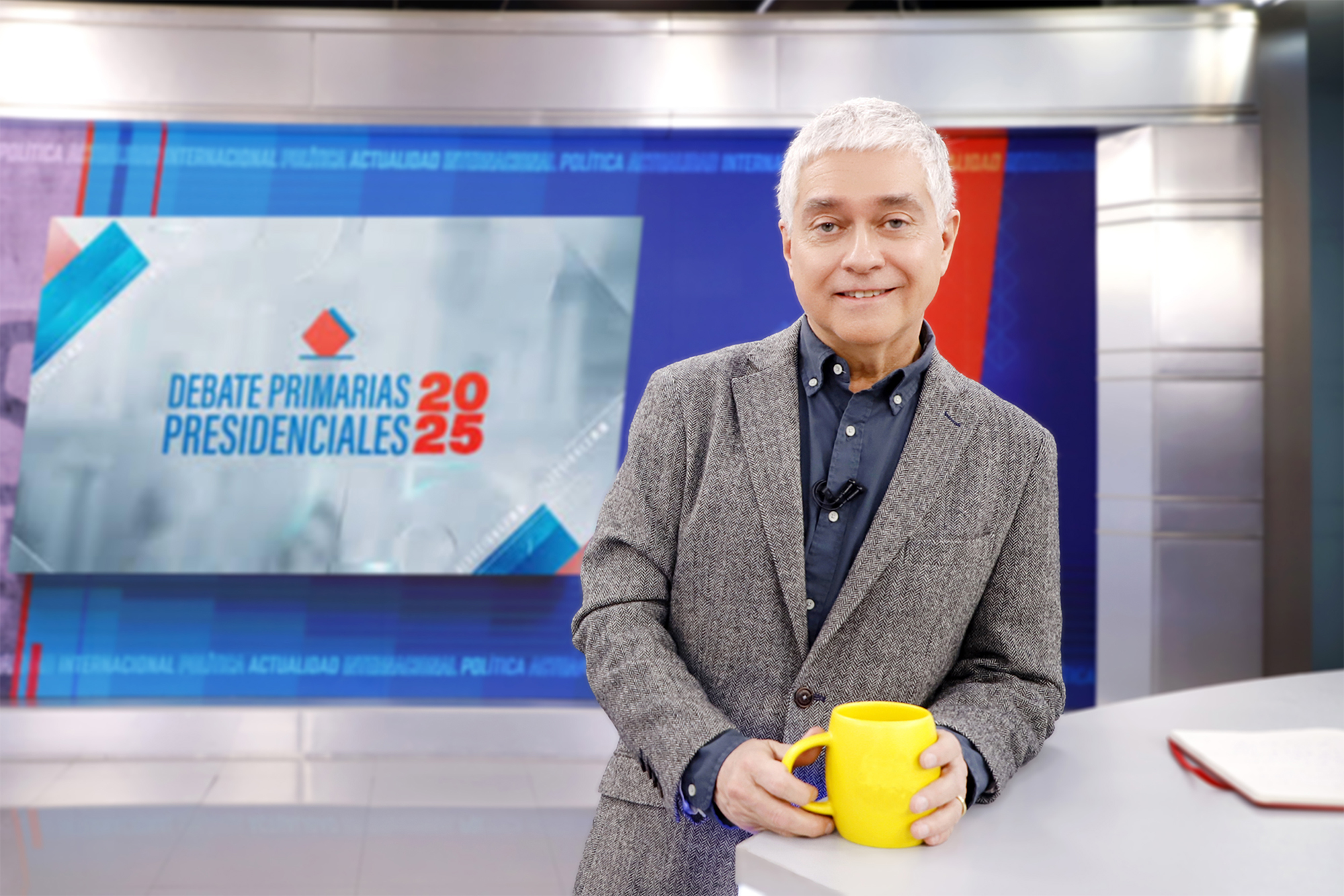 “Tú decides 2025”: Iván Valenzuela liderará el primer debate televisivo de primarias presidenciales