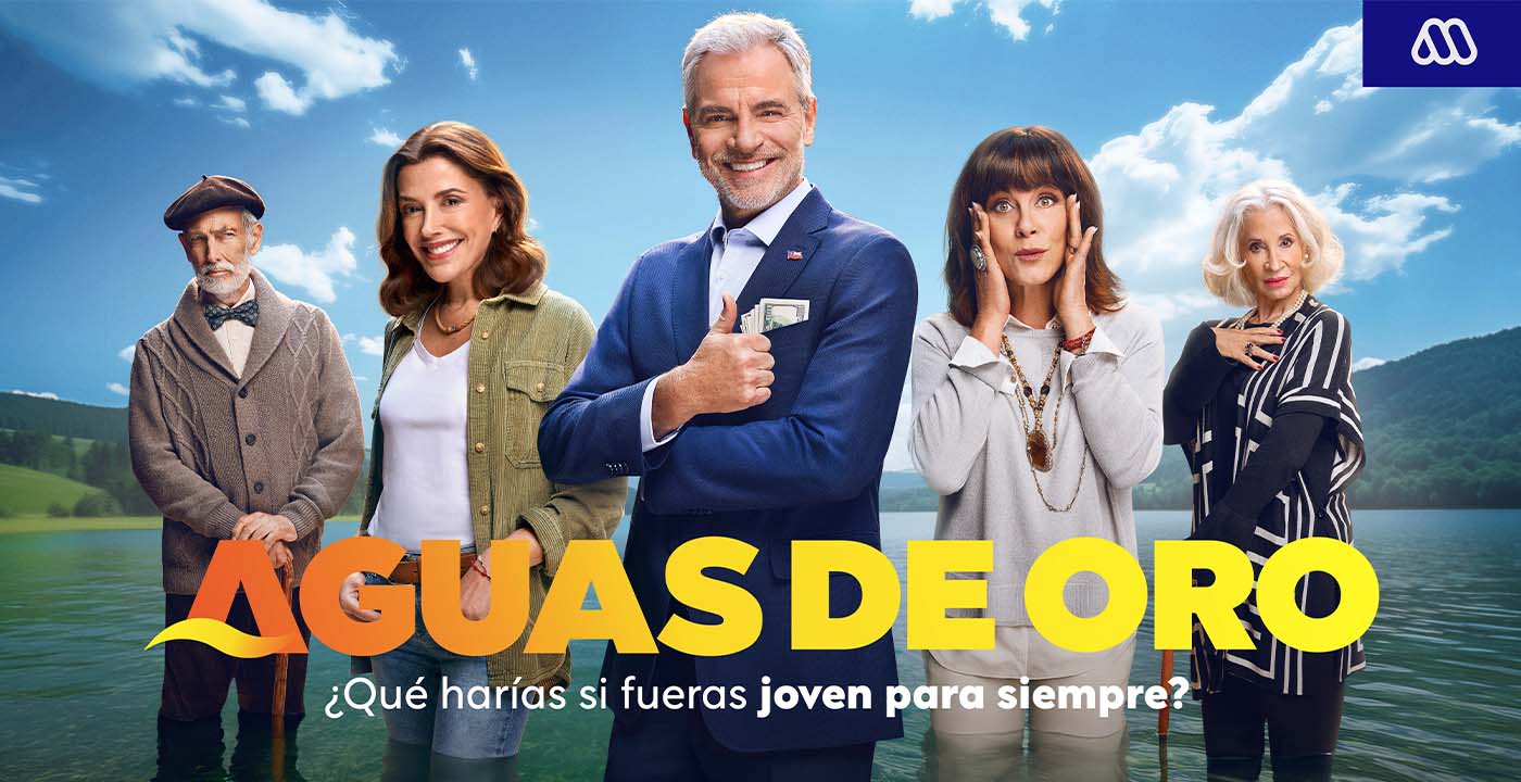 Mega anuncia fecha de estreno de la nueva ficción nacional “Aguas de Oro”