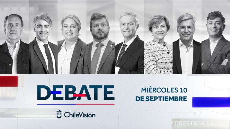 Chilevisión transmitirá el primer debate en la televisión abierta con los candidatos a la presidencia