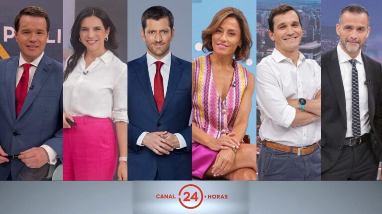 Canal 24 Horas lidera como el canal de noticias más visto en Chile durante agosto