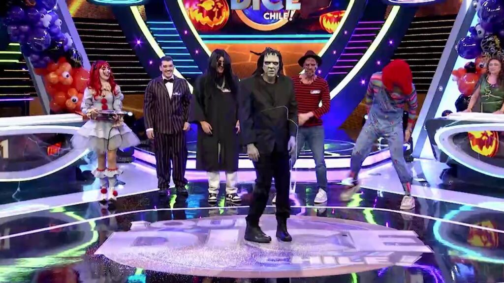 Martín Cárcamo irreconocible: animará hoy el especial de Halloween de “¡Qué dice Chile!” con su caracterización más intensa, como Frankenstein