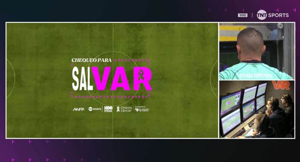 “Chequeo para SalVAR”: TNT Sports, el fútbol chileno y Chilesincáncer se unieron contra el cáncer de mama