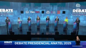 Mega lideró en rating en la transmisión del Debate Presidencial ANATEL 2025