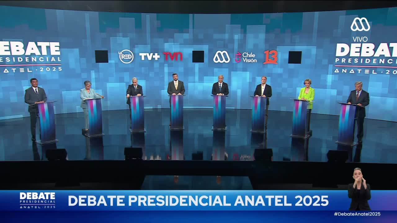 Mega lideró en audiencia durante la transmisión del Debate Presidencial ANATEL 2025
