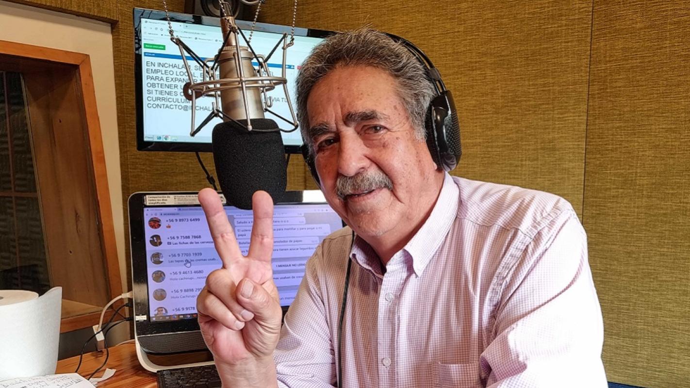 A la edad de 79 años, fallece Juan Antonio Rojas “Cachirupi”, emblemático locutor de Radio Punto 7 de Concepción