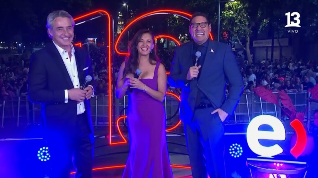 Canal 13 comenzó 2026 en grande: Transmisión del show de Año Nuevo desde la Torre Entel lideró ampliamente la sintonía