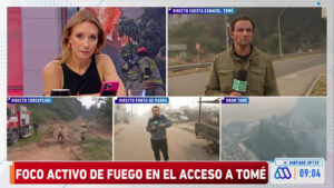 “Mucho Gusto” lideró en sintonía en medio de la cobertura de los incendios de Ñuble y BioBío