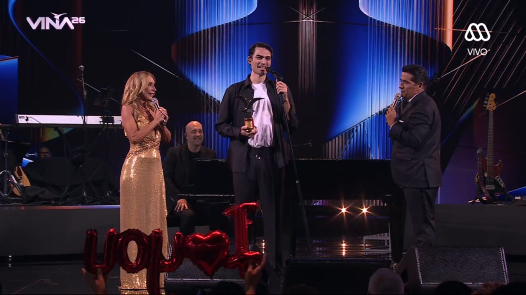 Viña 2026: Matteo Bocelli conquista al público de la Quinta pese a las críticas por el tardío horario de su show