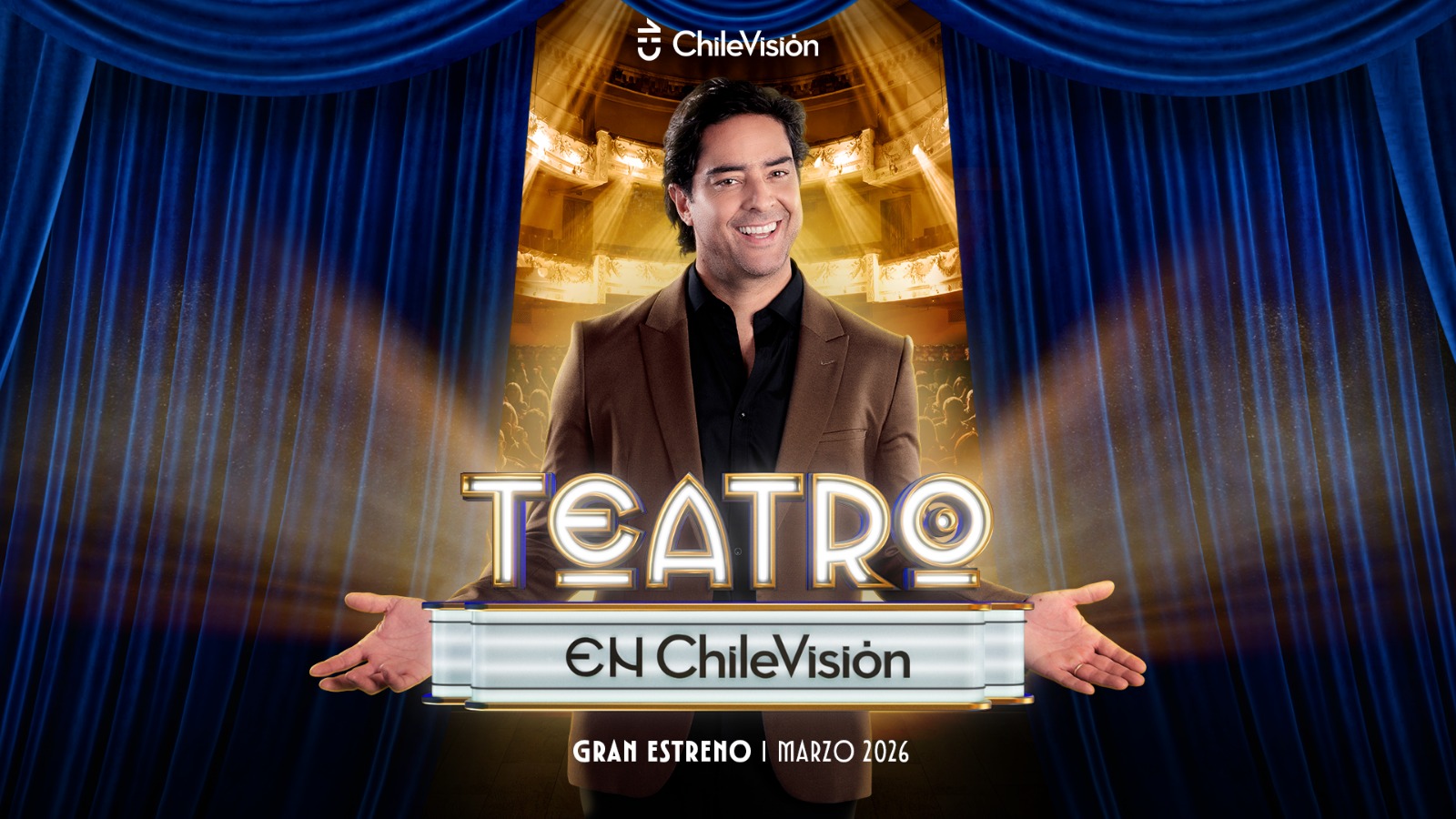 Chilevisión anuncia oficialmente el regreso de “Teatro en CHV”, de la mano de Cristián Riquelme