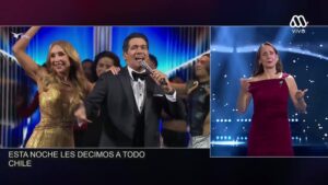 Mega 2 se consolida con su transmisión en lengua de señas en la primera noche de Viña 2026