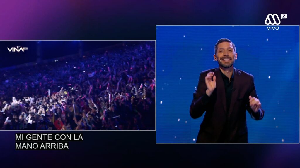Por segundo año consecutivo: Mega 2 ofrecerá la experiencia de “Viña 2026” en Lengua de Señas
