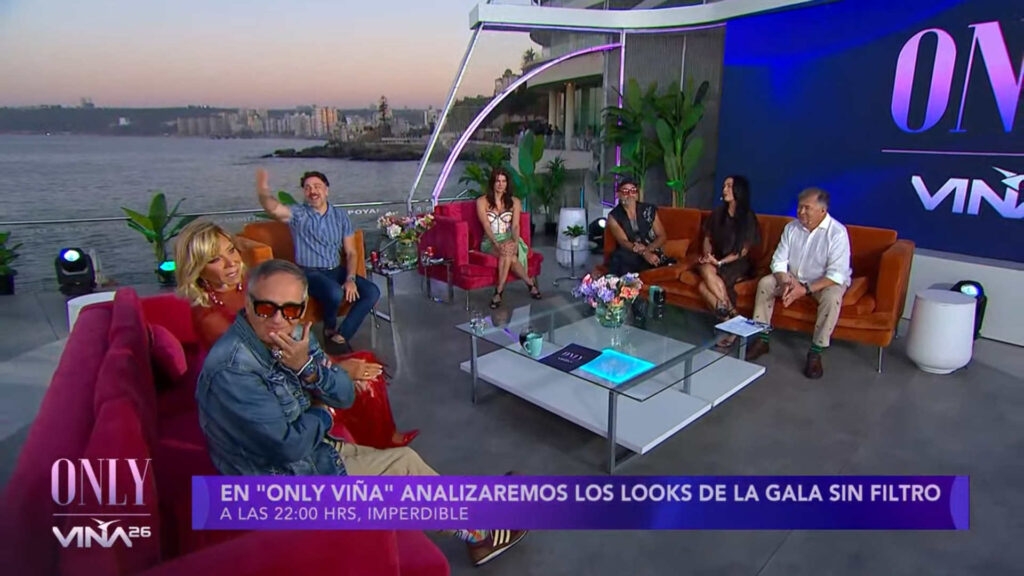 “Only Viña” logró imponerse como líder en rating la tarde de este sábado y dejando atrás a su competidor directo
