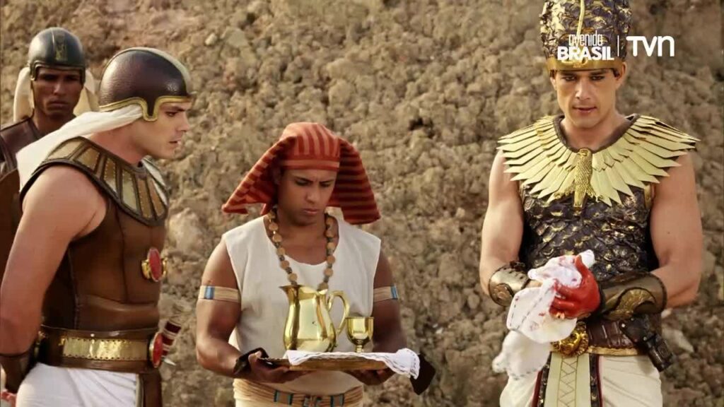 Plaga de Sangre en “Moisés y los 10 mandamientos” marca el rating más alto de la teleserie hasta ahora