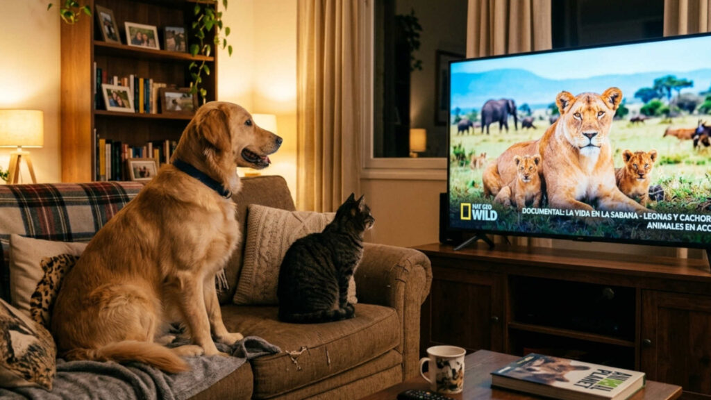 Tus mascotas también ven tele: Descubre que canales están dedicadas al cuidado y descanso de tus compañeros de cuatro patas