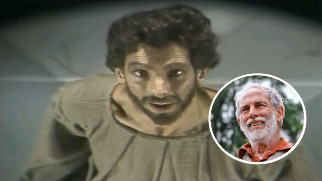 La inolvidable vez que Héctor Noguera interpretó a Jesús en un estelar de Canal 13